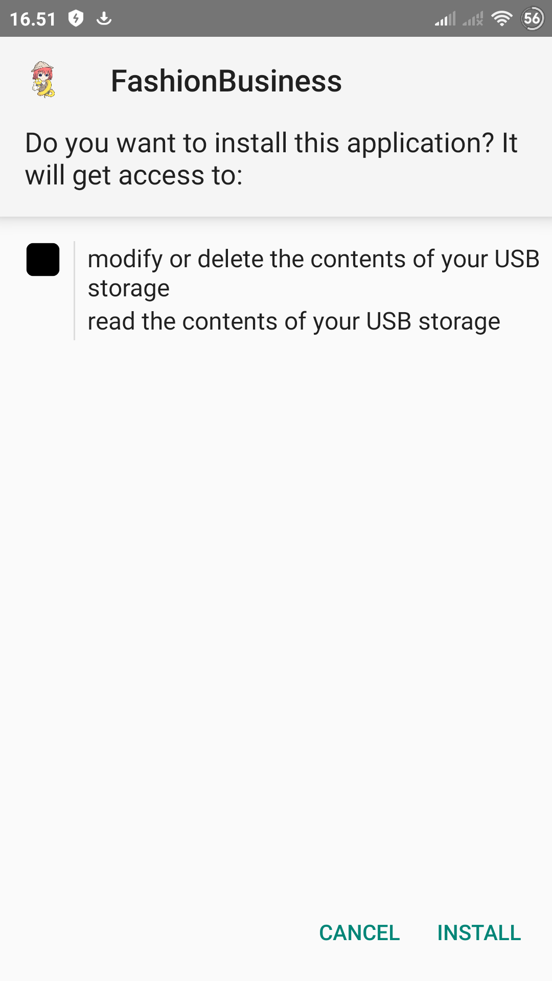 Android installation guide – Fashion Business: Monica's Adventures